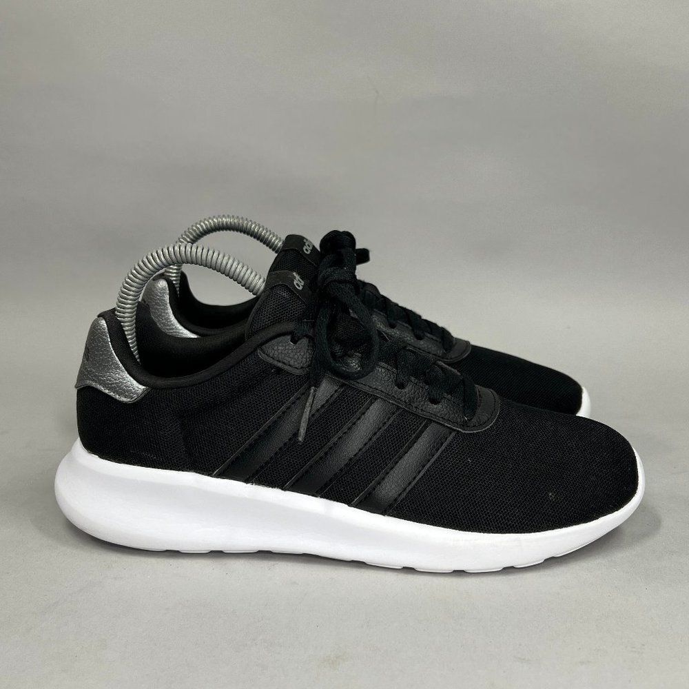 Adidas Lite Racer 3.0 Running Shoes Women's 6.5 Black Athletic Training Sneakers